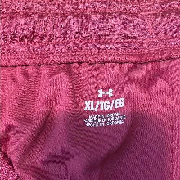Under Armour Women's Athletic Mesh Shorts in Pink - Picture 2 of 3